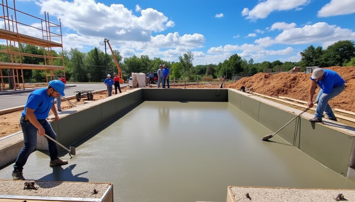 découvrez les dosages idéaux de béton pour réussir la dalle de votre piscine et évitez les erreurs courantes qui peuvent compromettre sa solidité et sa durabilité.