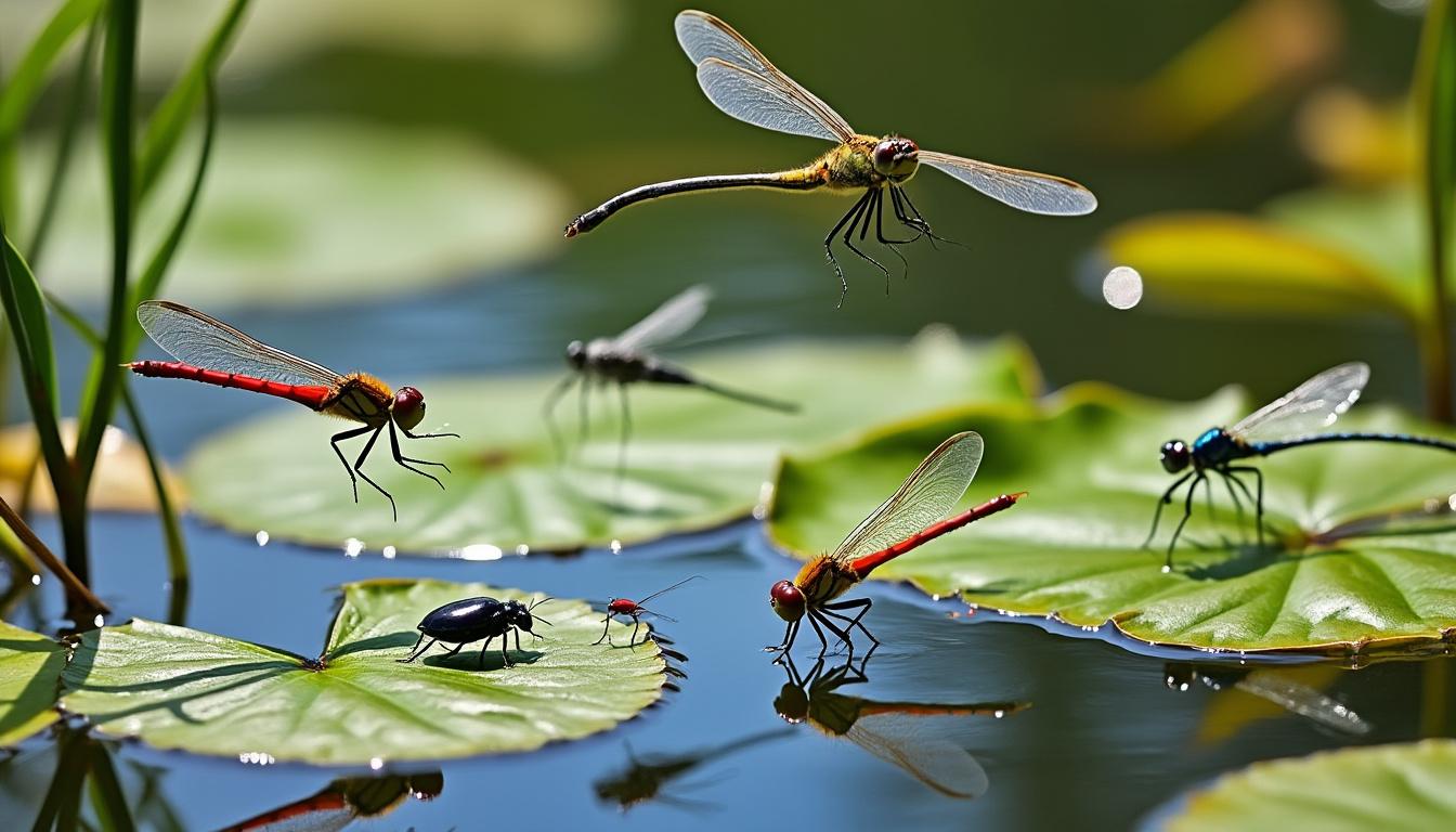 découvrez les différentes espèces d'insectes de bassin aquatique, leur rôle dans l’écosystème et comment distinguer les espèces utiles des nuisibles pour préserver l’équilibre de votre bassin.