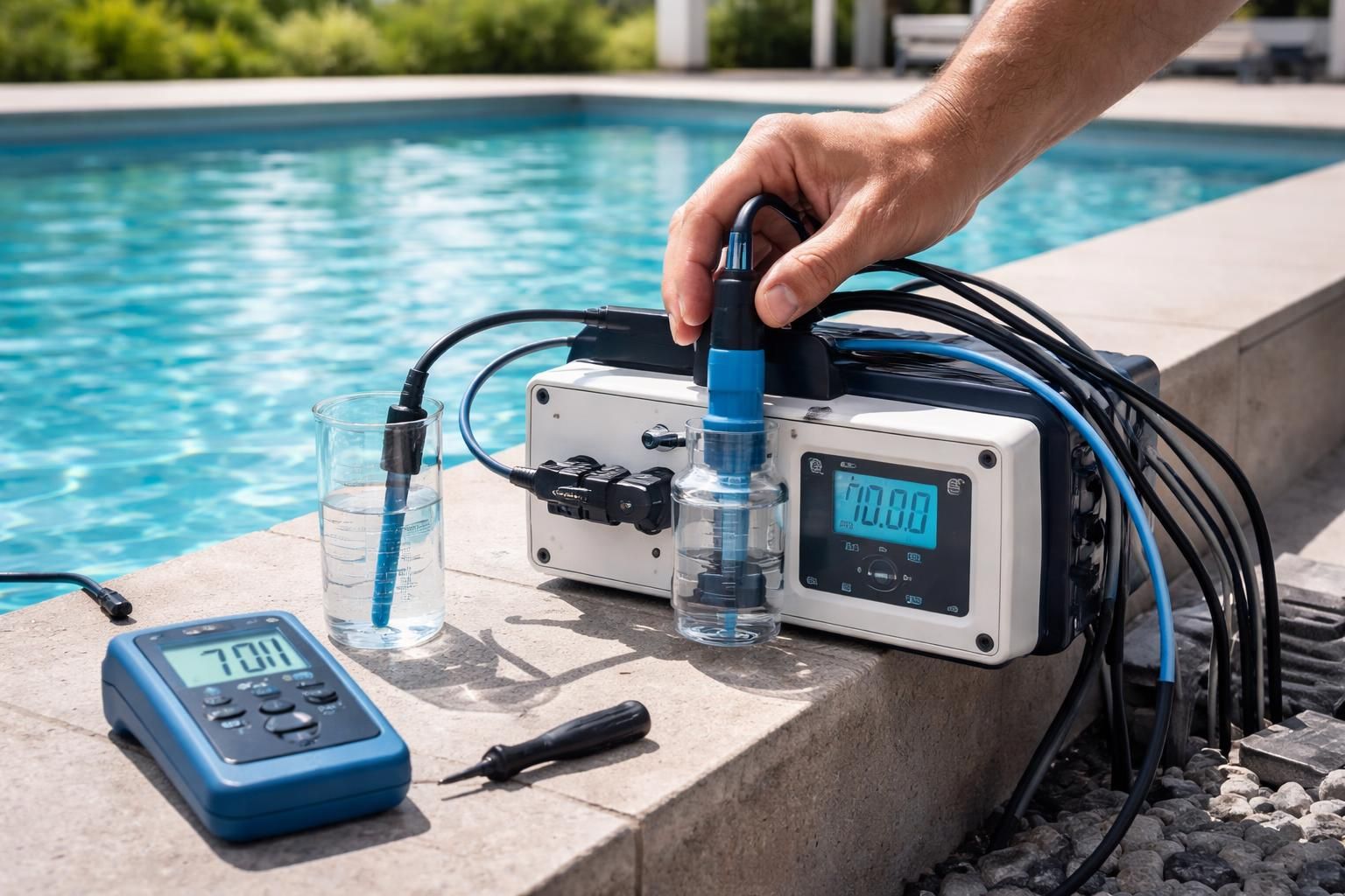 découvrez comment installer et étalonner facilement la sonde ph pour piscine système 7, pour une qualité d'eau optimale et un entretien simplifié.