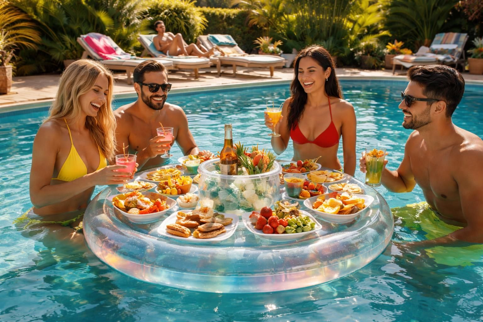 découvrez notre sélection des meilleures tables gonflables pour piscine, idéales pour des apéros aquatiques réussis entre amis ou en famille.