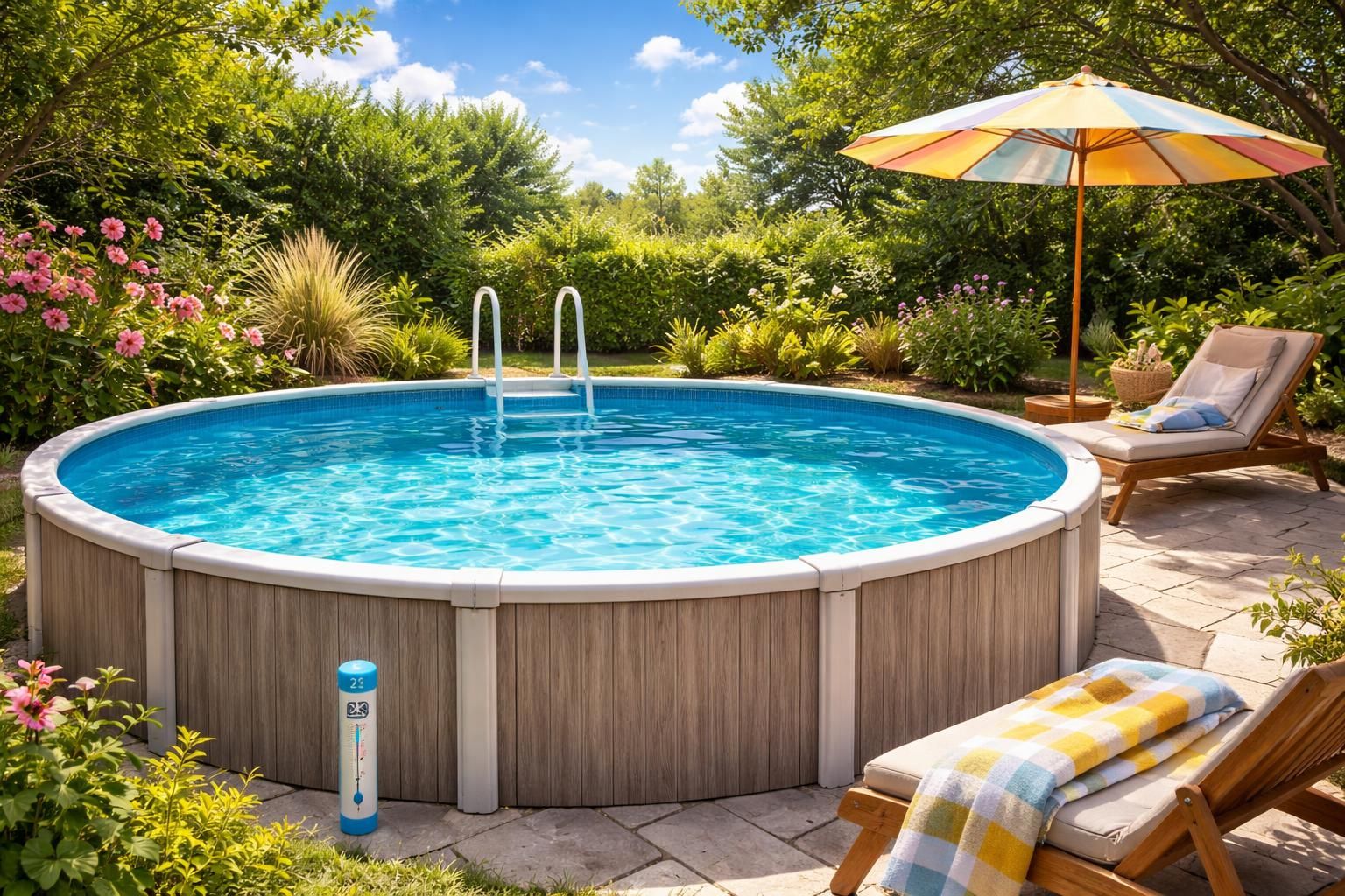 découvrez quelle est la température idéale pour votre piscine hors-sol afin de garantir une baignade agréable et confortable tout au long de la saison.