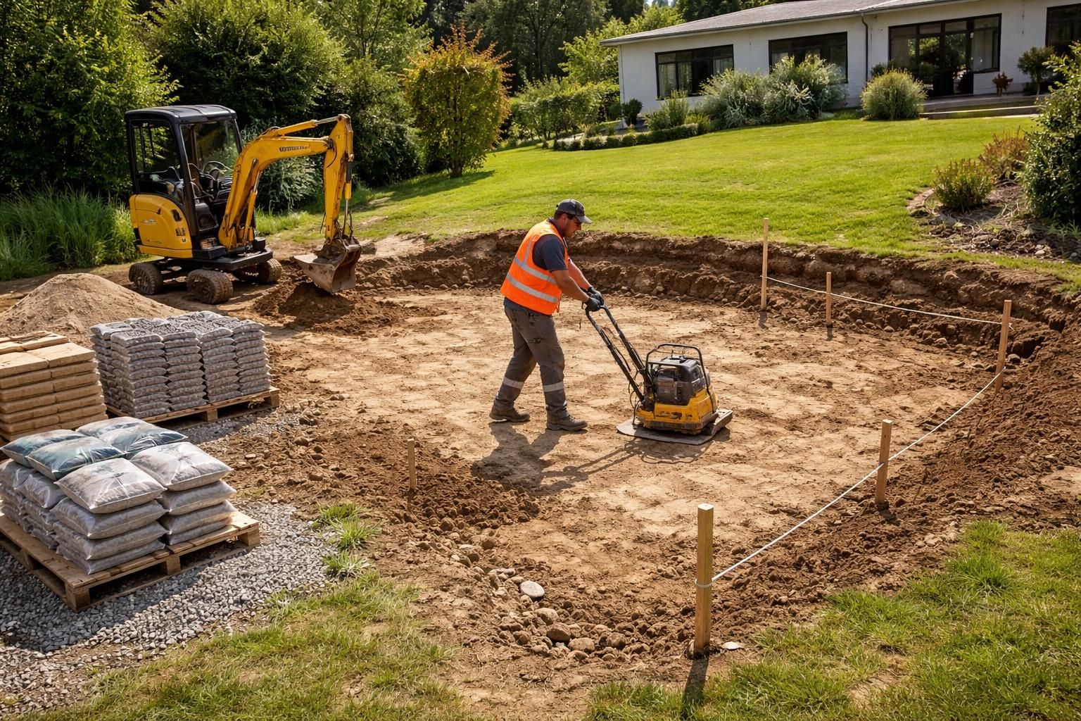découvrez les meilleures solutions pour niveler un terrain pas droit afin d'installer votre piscine en toute sécurité et profiter d'un espace parfaitement plat.