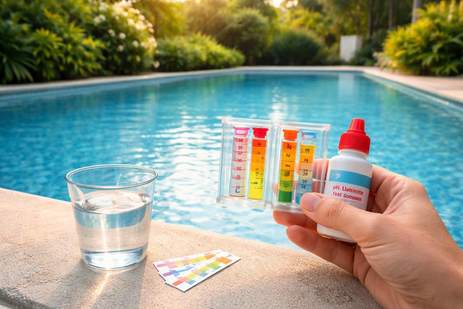 découvrez comment tester efficacement l'eau de votre piscine et ajuster l'alcalinité pour stabiliser le ph, assurant une eau claire et équilibrée tout au long de la saison.