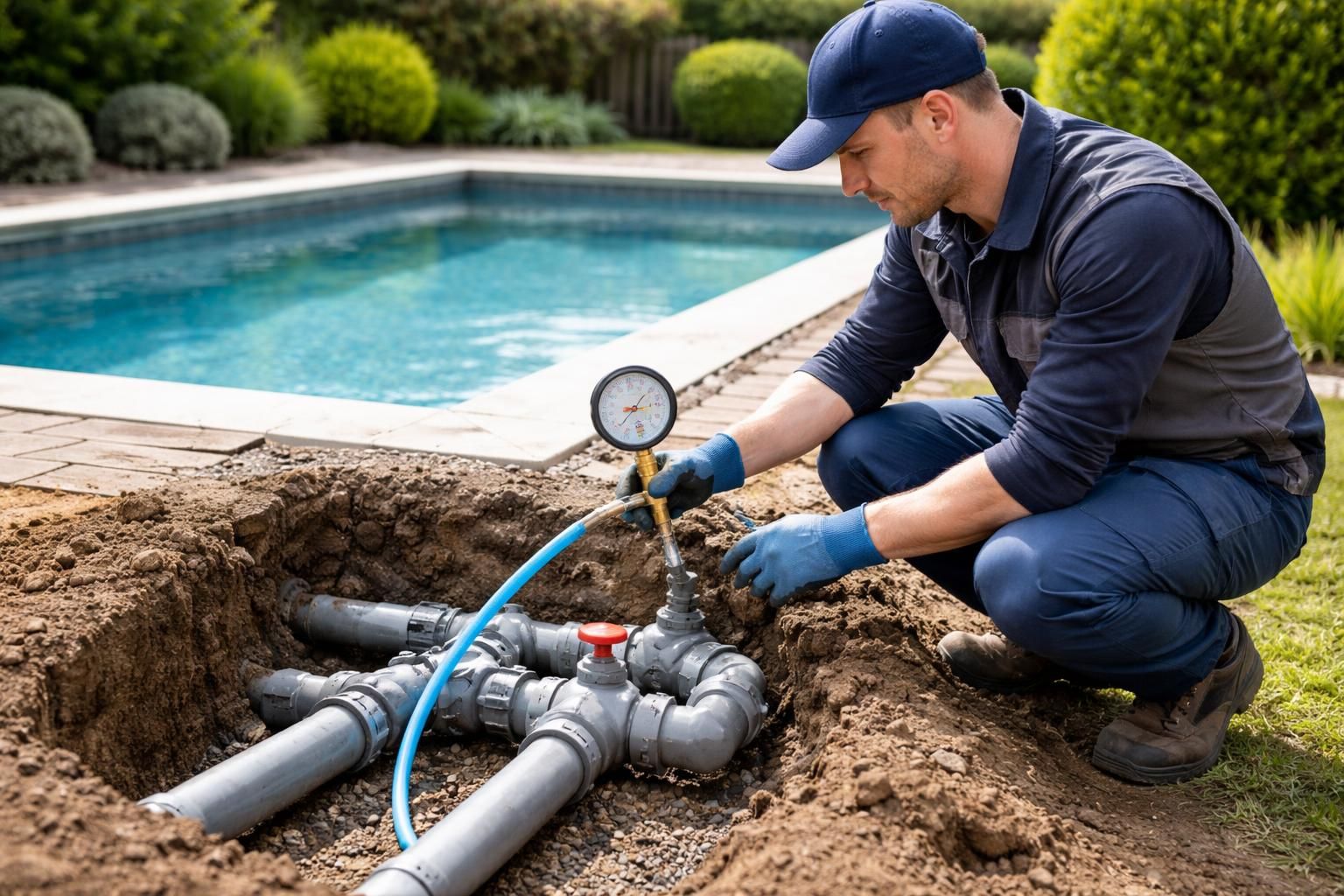 découvrez comment réaliser un test de pression de piscine efficace pour détecter rapidement les fuites dans les tuyaux et éviter les pertes d'eau.