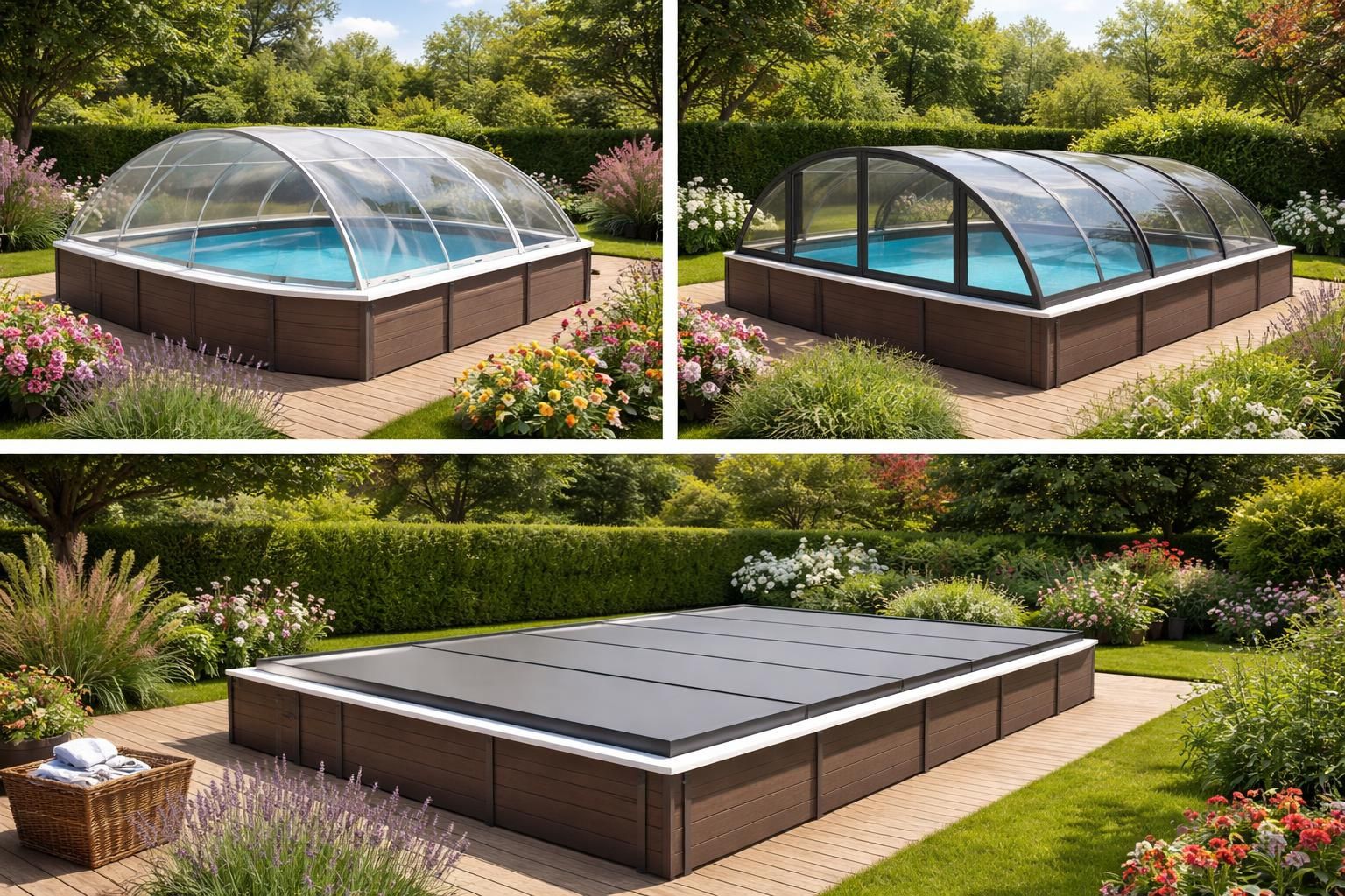 découvrez les meilleures solutions de toit pour piscine hors-sol afin de protéger efficacement votre petit bassin des intempéries et de la saleté.