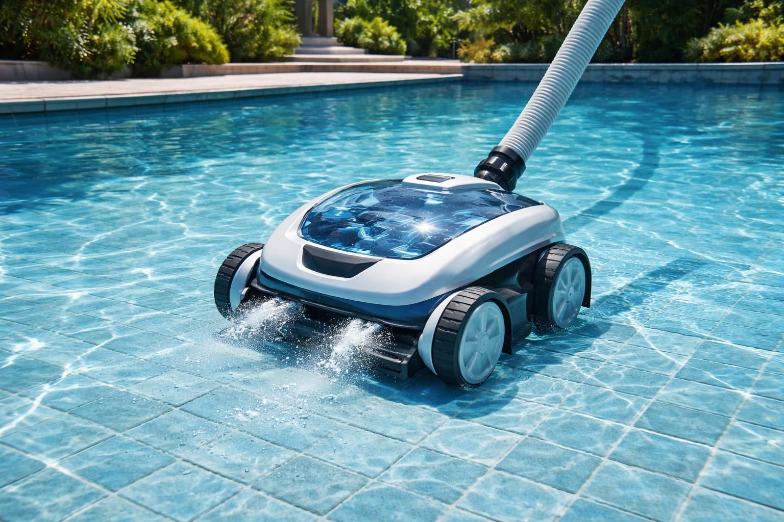 découvrez notre comparatif des meilleurs aspirateurs de piscine pour un fond impeccable. trouvez l'appareil idéal pour entretenir facilement votre bassin et profiter d'une eau propre toute l'année.