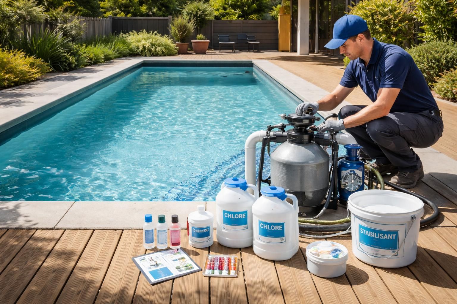 découvrez les étapes essentielles pour réussir le traitement de mise en eau de votre piscine et garantir une eau propre et équilibrée dès le départ.