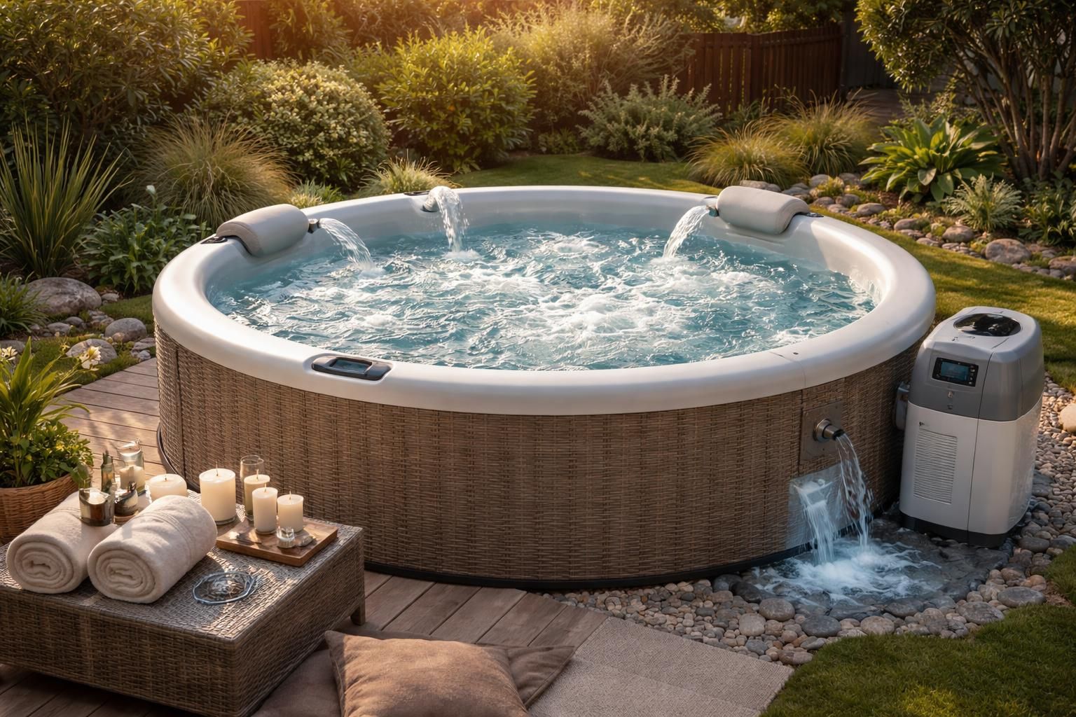 découvrez nos astuces pour transformer facilement votre piscine hors-sol en un jacuzzi confortable et profiter pleinement de moments de détente chez vous.
