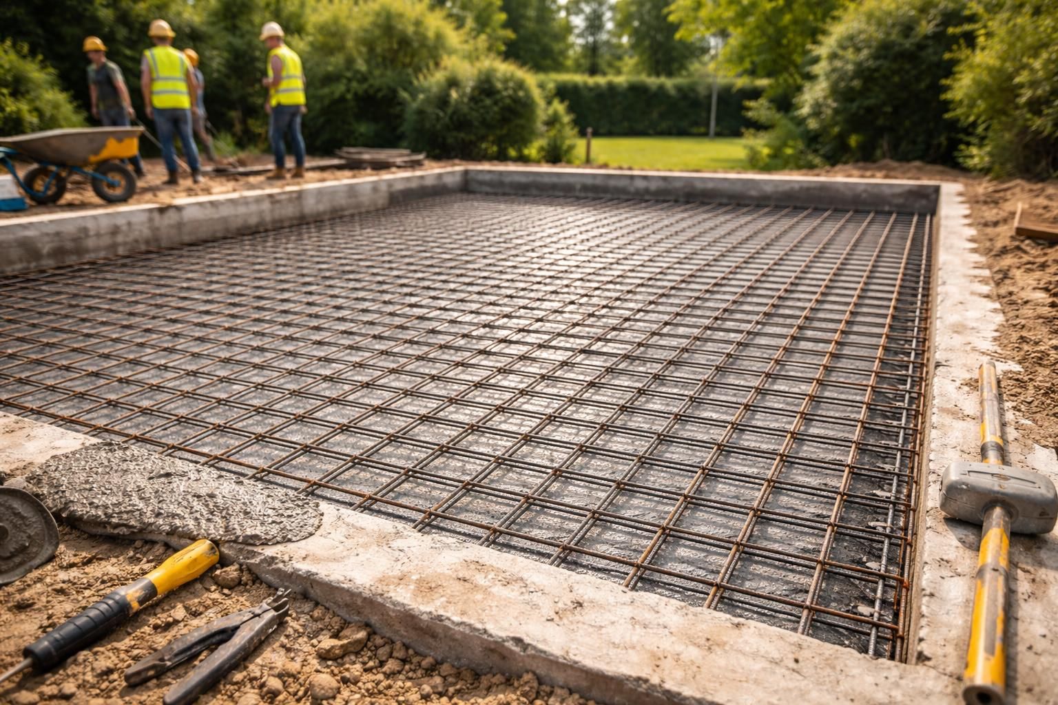 découvrez le treillis st25c idéal pour renforcer la structure de votre dalle béton de piscine. assurez solidité et durabilité à votre construction avec ce matériau fiable et performant.