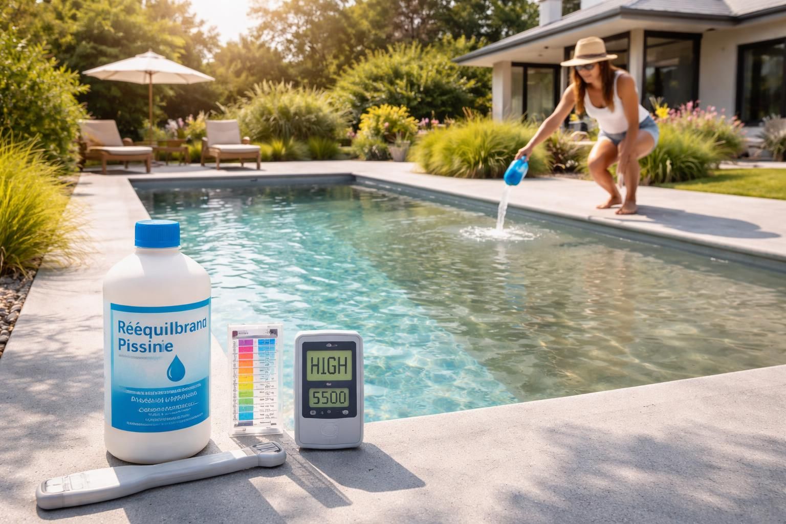 découvrez comment corriger un excès de sel dans votre piscine pour rétablir un équilibre parfait, assurer une eau saine et protéger votre matériel.