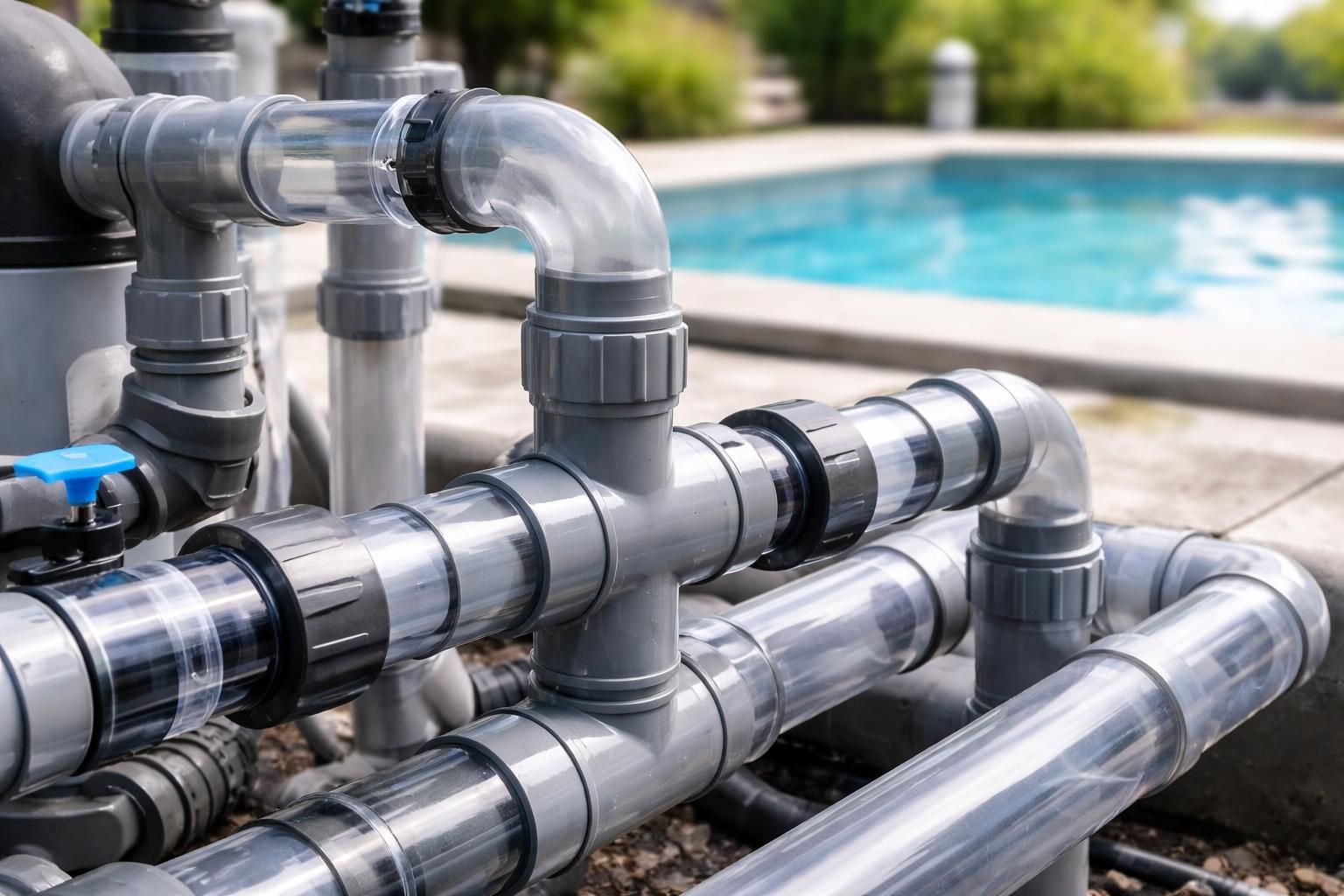 découvrez comment choisir les bons raccordements pour vos tuyaux de filtration de piscine afin d'assurer une installation efficace et durable.