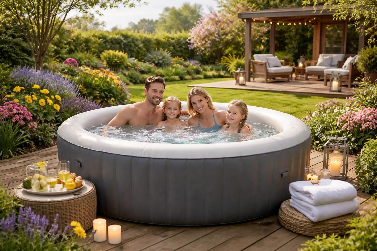 découvrez nos conseils pratiques pour utiliser votre spa gonflable toute l'année et profiter pleinement de ses bienfaits en toutes saisons.