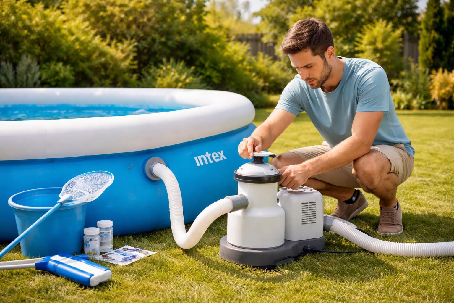 découvrez comment utiliser efficacement une pompe de piscine intex grâce à notre guide complet pour débutants, étape par étape et conseils pratiques pour un entretien optimal.