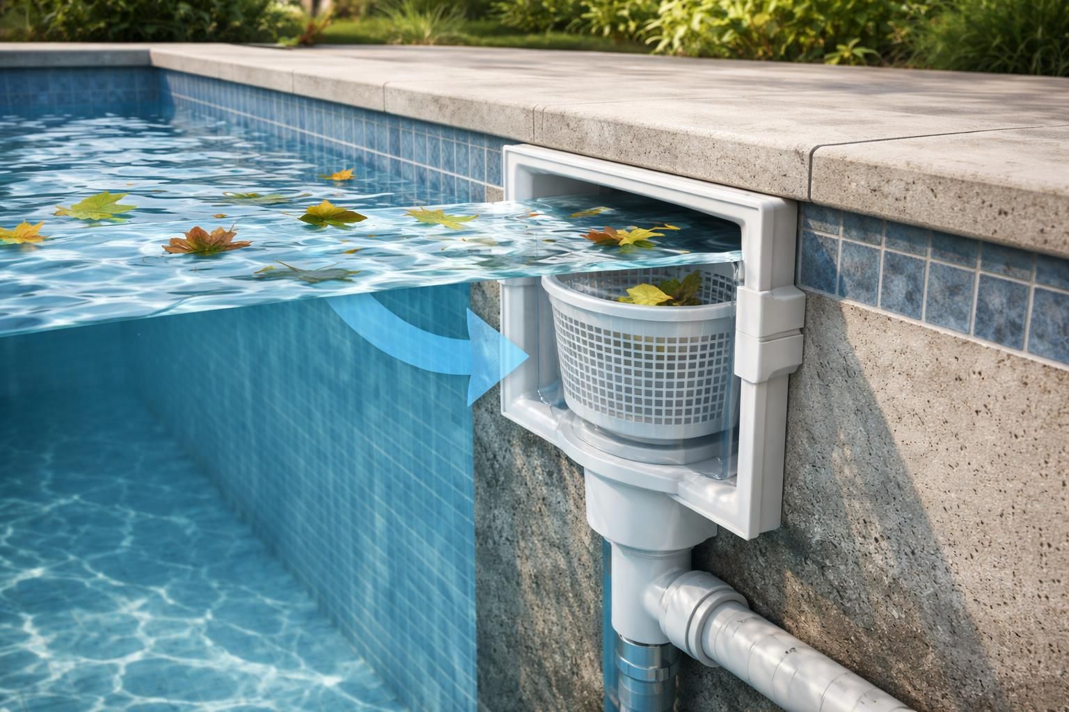 découvrez ce qu’est un skimmer pour piscine et comprenez son fonctionnement pour maintenir une eau propre et claire. guide complet sur le skimmer pool.