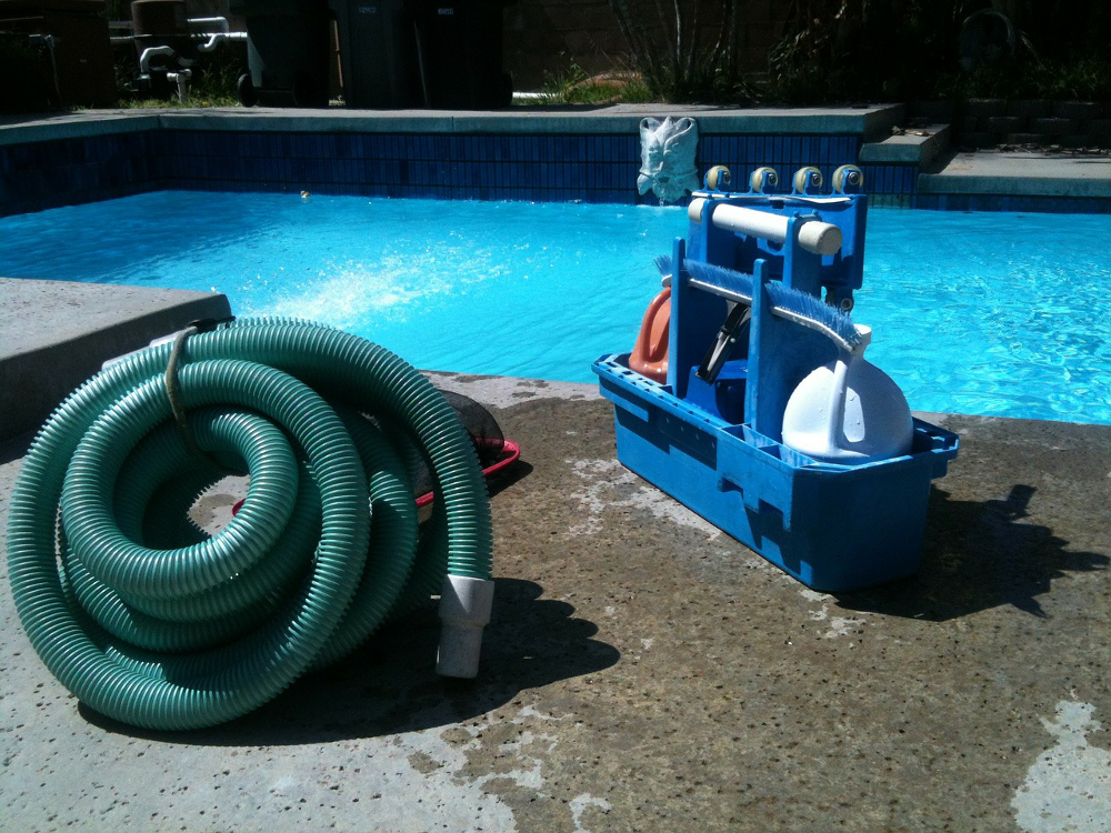 entretien d'une piscine