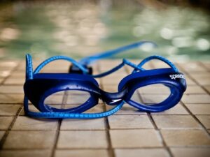 lunette de natation nettoyé