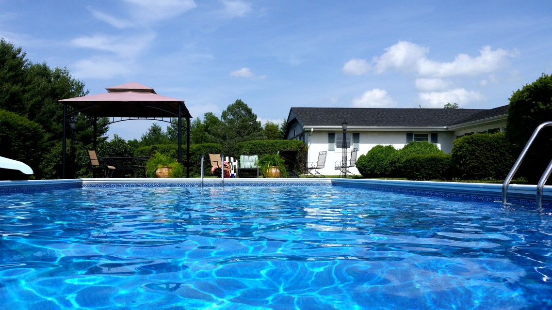 piscine bien entretenu