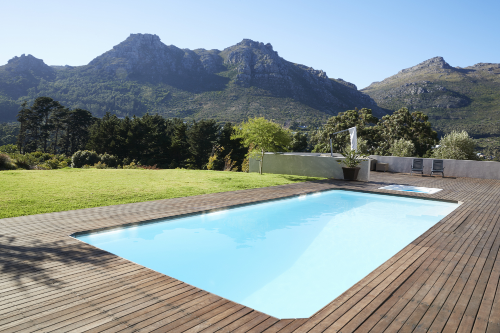 piscine en bois