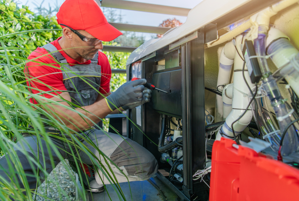 Hot Tub Problem Resolving By Professional SPA Technician