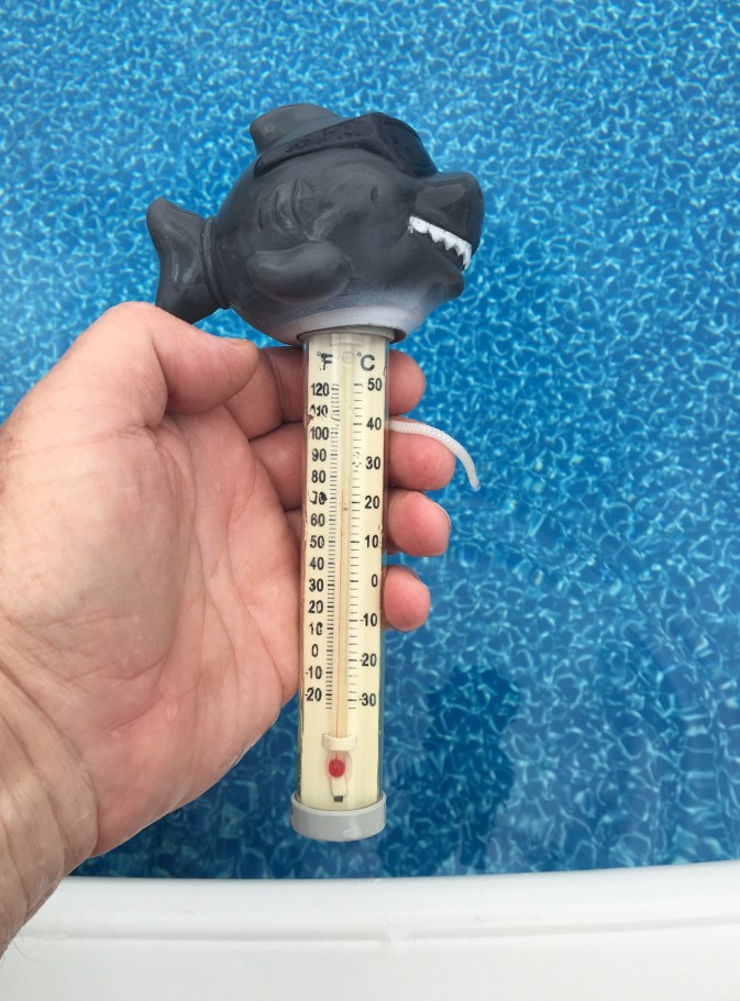 vérifier température piscine