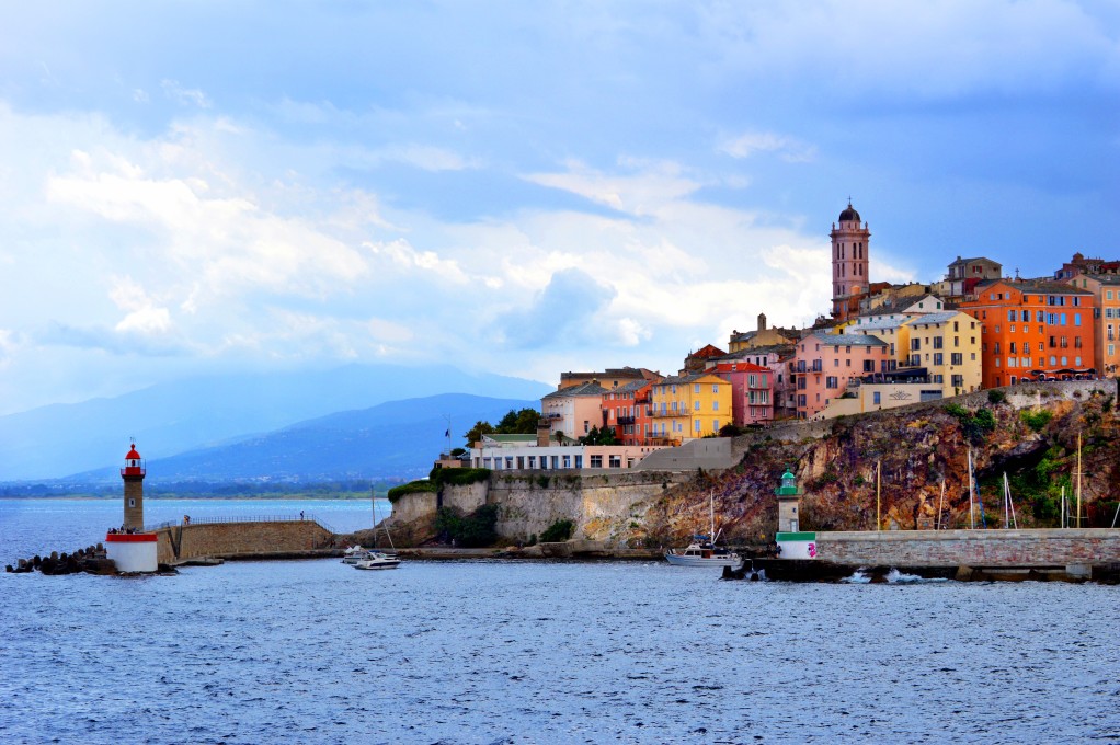 vu de Bastia à Corse